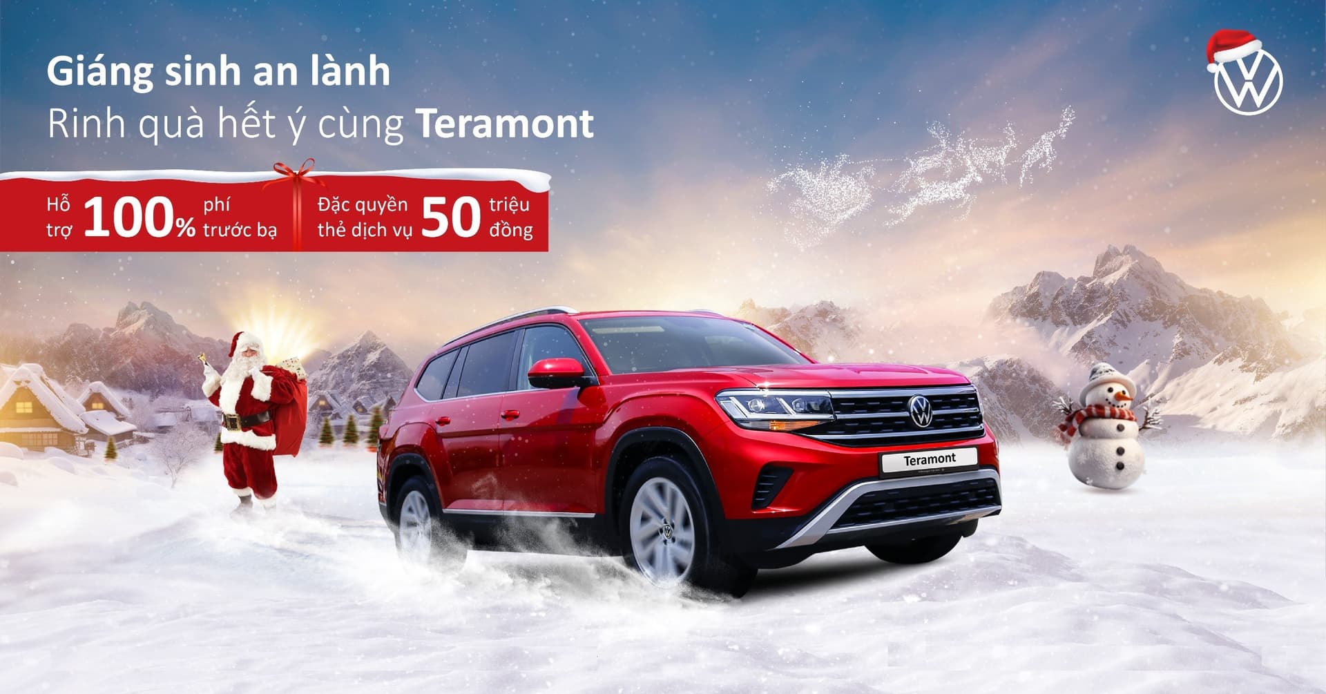 Giáng sinh an lành cùng Volkswagen Hà Nội